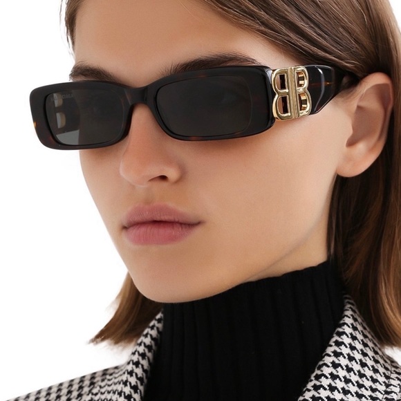 NEW BALENCIAGA BB0096S 002 UNISEX SUNGLASSES BALENCIAGA UNISEX EYEWEAR